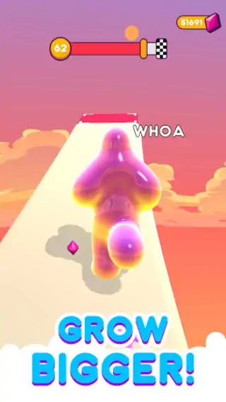 Скачать Blob Runner 3D [MOD Много денег] на Андроид