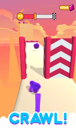Скачать Blob Runner 3D [MOD Много денег] на Андроид