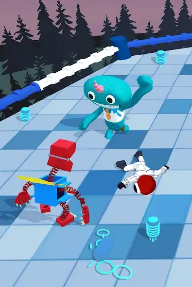 Скачать School of Smashers: Ben .io [MOD Много денег] на Андроид