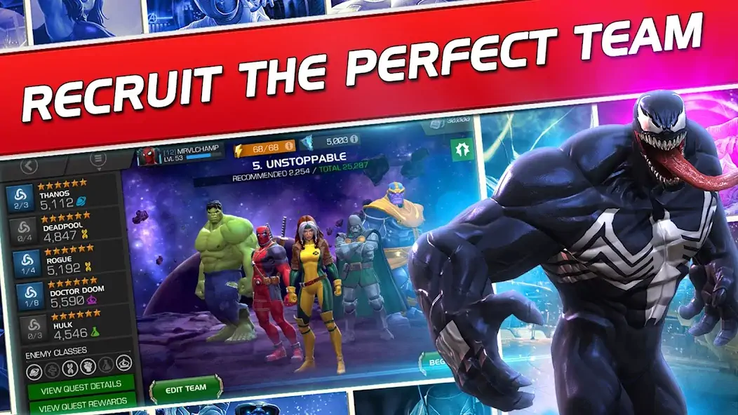 Скачать Marvel Contest of Champions [MOD Много денег] на Андроид