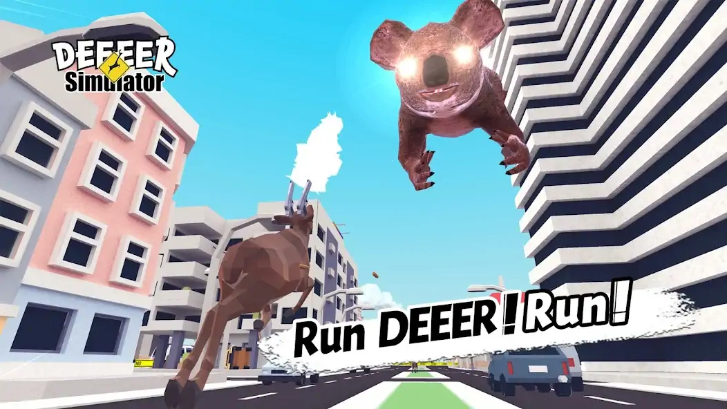 Скачать DEEEER Simulator:Modern World [MOD Бесконечные монеты] на Андроид