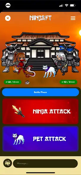 Скачать NinjaFT - 1v1 NFT Battles [MOD Бесконечные монеты] на Андроид