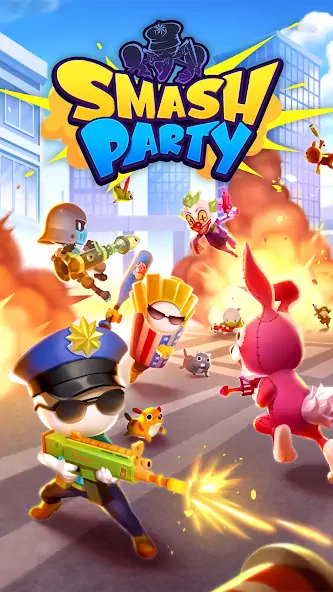 Скачать Smash Party - Hero Action Game [MOD Много денег] на Андроид