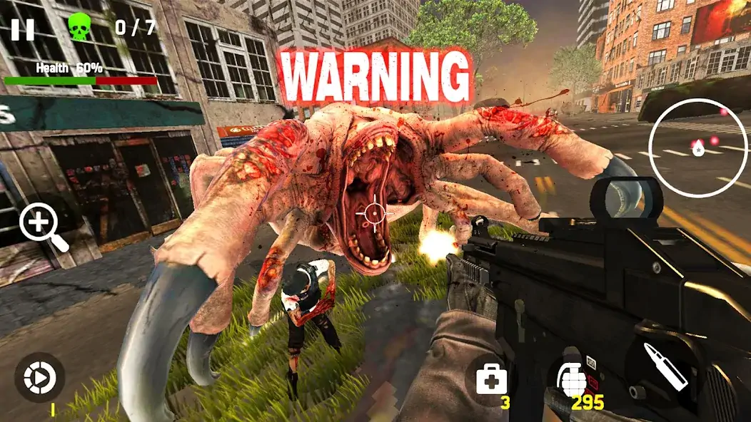Скачать Zombie Hunter - Shooting Game [MOD Много денег] на Андроид