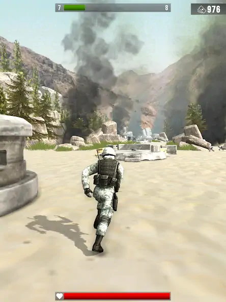 Скачать Infantry Attack: War 3D FPS [MOD Бесконечные монеты] на Андроид