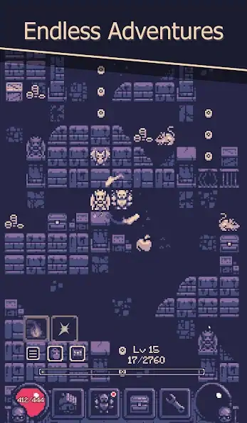Скачать Приключение OneBit (Roguelike) [MOD Бесконечные монеты] на Андроид