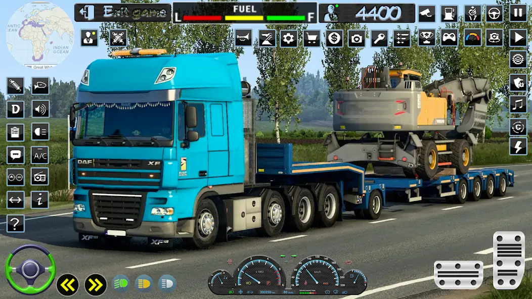 Скачать Truck Simulator Америка США [MOD Бесконечные деньги] на Андроид