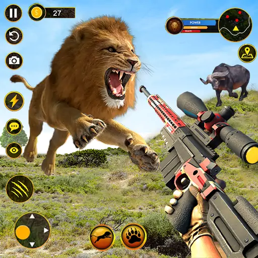 Скачать Sniper Animal Shooting Games [MOD Много денег] на Андроид