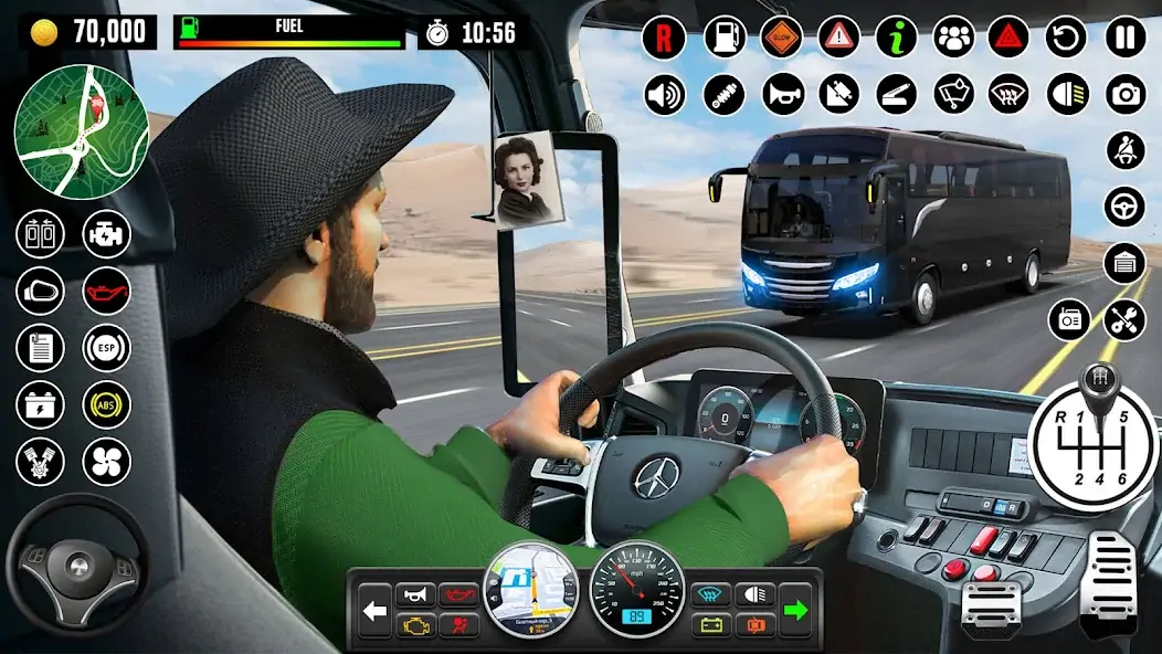 Скачать Автобус Вождение Школа Игры 3D [MOD Бесконечные монеты] на Андроид