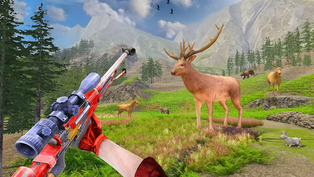 Скачать Animal Hunting -Shooting Games [MOD Бесконечные монеты] на Андроид