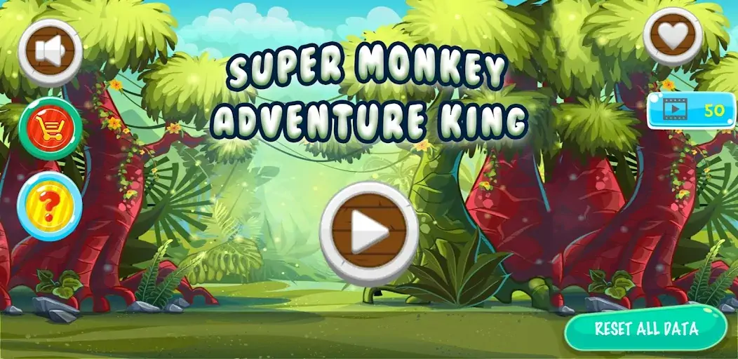 Скачать Super Monkey Adventure King [MOD Много денег] на Андроид