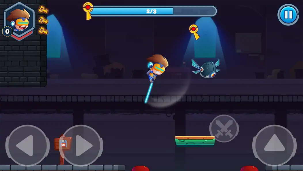 Скачать Swordman - Action Platformer [MOD Много денег] на Андроид
