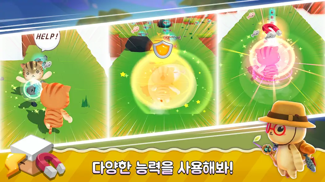 Скачать Super Cats Run [MOD Много монет] на Андроид