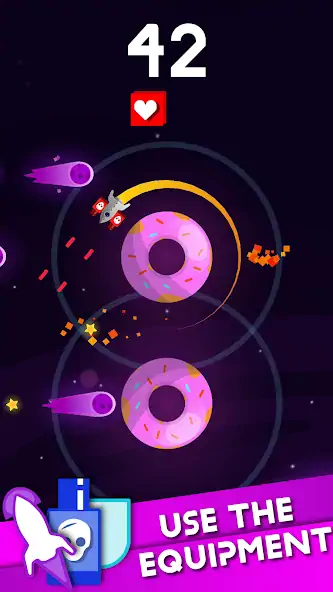 Скачать Rocket Spin: Космо Выживание [MOD Бесконечные деньги] на Андроид