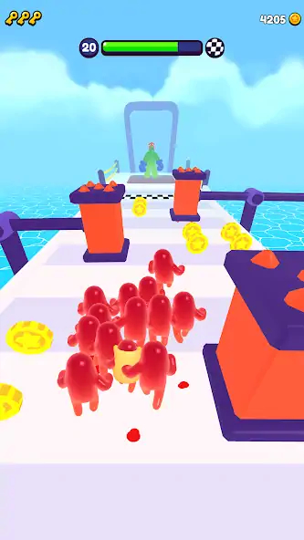 Скачать Join Blob Clash 3D [MOD Много денег] на Андроид