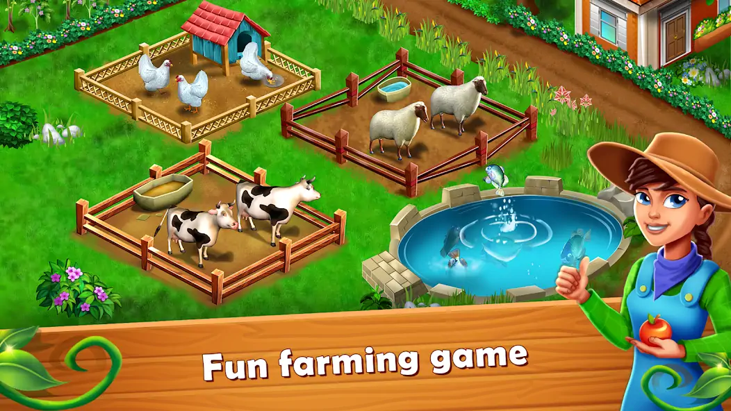 Скачать Farm Fest : ферма симулятор [MOD Бесконечные монеты] на Андроид