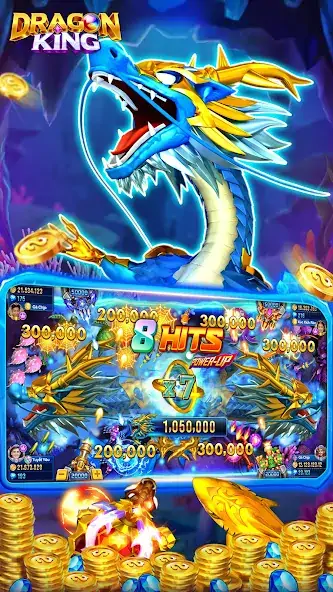 Скачать Dragon King:fish table games [MOD Много монет] на Андроид