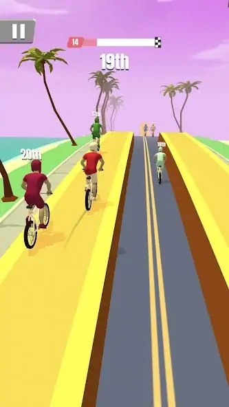 Скачать Bike Rush [MOD Бесконечные монеты] на Андроид