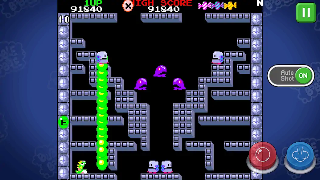 Скачать BUBBLE BOBBLE classic [MOD Бесконечные монеты] на Андроид