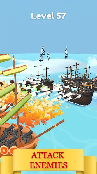 Скачать Merge Pirates [MOD Бесконечные монеты] на Андроид