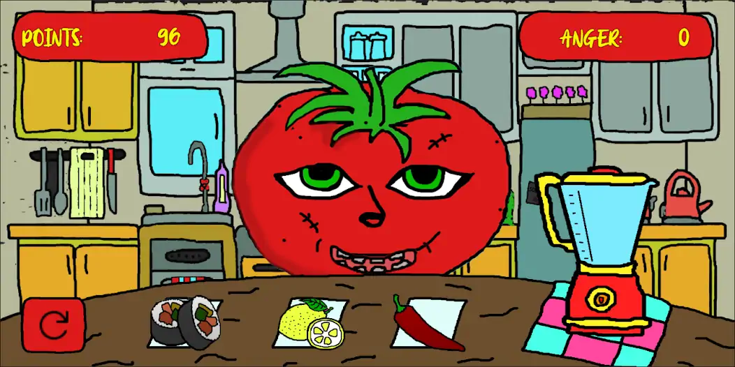 Скачать Mr Hungry Tomato [MOD Много денег] на Андроид