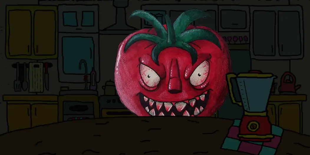 Скачать Mr Hungry Tomato [MOD Много денег] на Андроид
