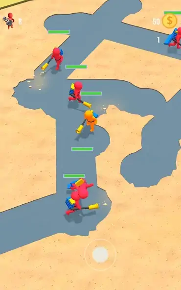 Скачать Stickman Fight: Battle Arena [MOD Бесконечные деньги] на Андроид