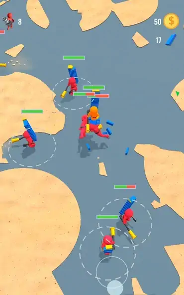 Скачать Stickman Fight: Battle Arena [MOD Бесконечные деньги] на Андроид