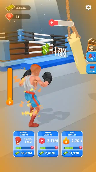 Скачать Tap Punch - 3D Boxing [MOD Много денег] на Андроид