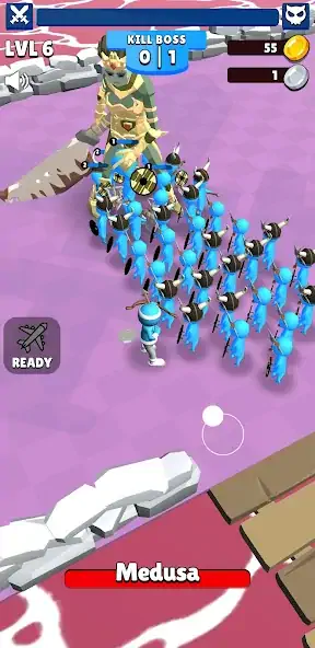 Скачать Stickman Army: Clash [MOD Много денег] на Андроид