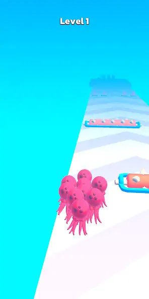 Скачать Octopus vs Sharks [MOD Много монет] на Андроид