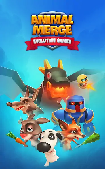 Скачать Animal Merge - Evolution Games [MOD Бесконечные деньги] на Андроид