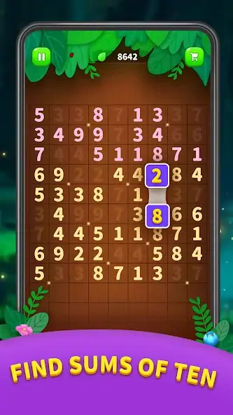 Скачать Number Match - Ten Pair Puzzle [MOD Много монет] на Андроид