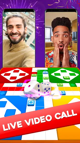 Скачать Ludo Lush-Game with Video Call [MOD Много денег] на Андроид