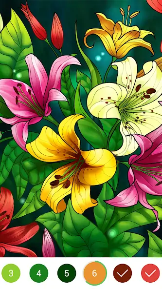 Скачать Coloring Book: Color by Number [MOD Много монет] на Андроид
