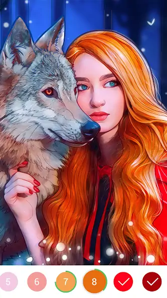 Скачать Coloring Book: Color by Number [MOD Много монет] на Андроид