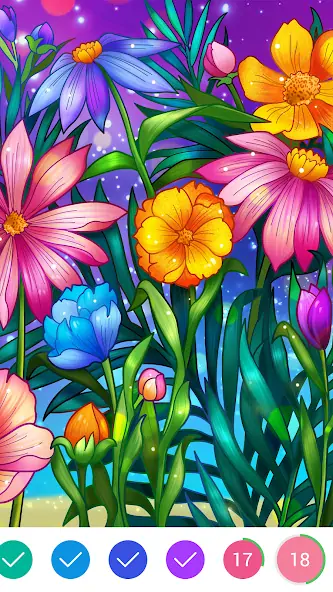 Скачать Coloring Book: Color by Number [MOD Много монет] на Андроид