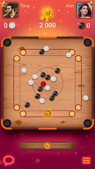 Скачать Carrom Lure - игра в бильярд [MOD Бесконечные деньги] на Андроид