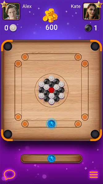 Скачать Carrom Lure - игра в бильярд [MOD Бесконечные деньги] на Андроид