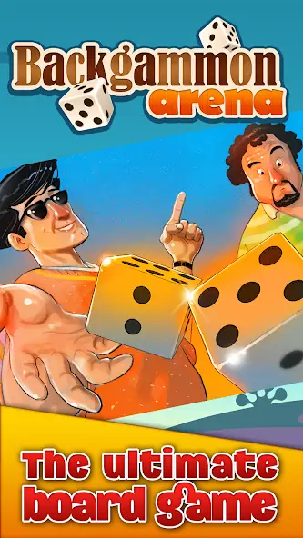 Скачать Backgammon Arena - Нарды [MOD Много денег] на Андроид