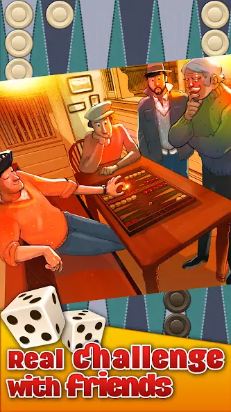 Скачать Backgammon Arena - Нарды [MOD Много денег] на Андроид