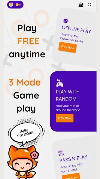 Скачать TicTacToe Online with Friend [MOD Много монет] на Андроид