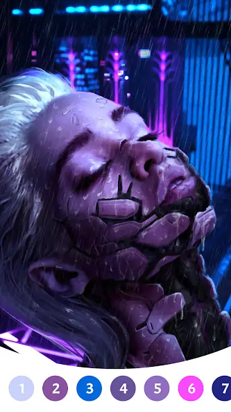 Скачать Portrait Paint by Number [MOD Бесконечные монеты] на Андроид