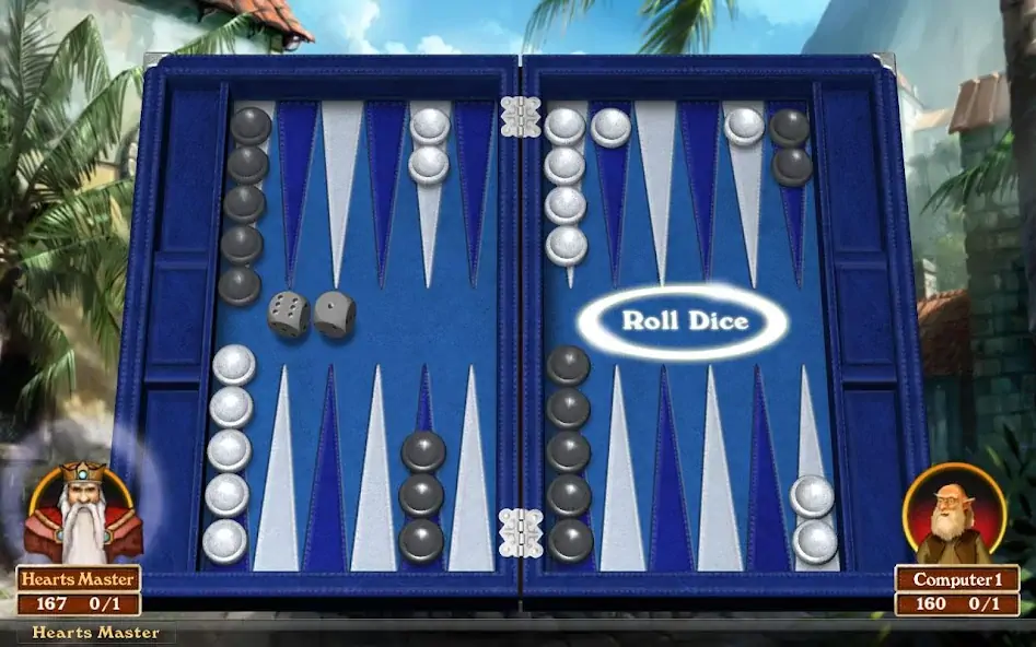 Скачать Hardwood Backgammon [MOD Много монет] на Андроид