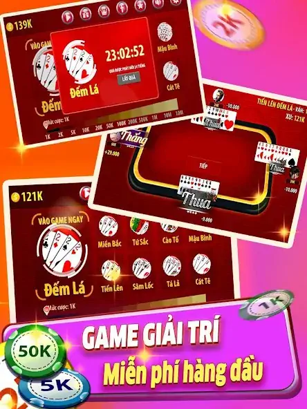 Скачать Tiến Lên Đếm Lá - Tien Len [MOD Много денег] на Андроид