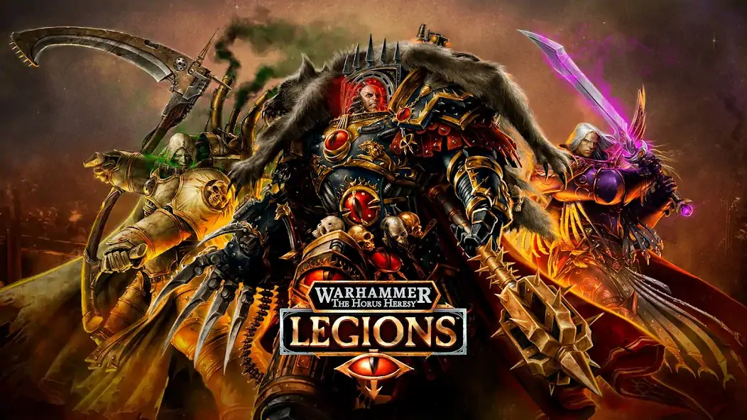 Скачать Warhammer Horus Heresy Legions [MOD Бесконечные деньги] на Андроид