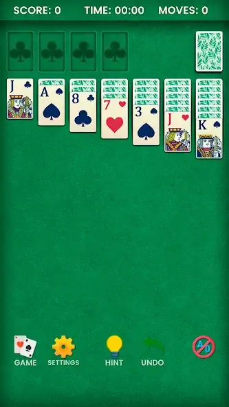 Скачать Klondike Solitaire [MOD Бесконечные деньги] на Андроид