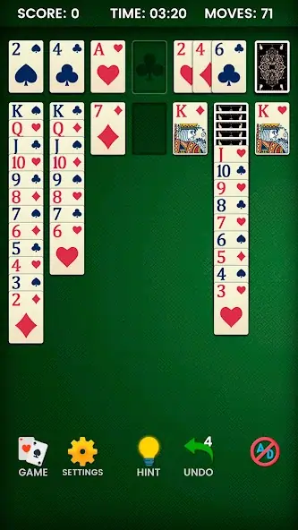 Скачать Klondike Solitaire [MOD Бесконечные деньги] на Андроид