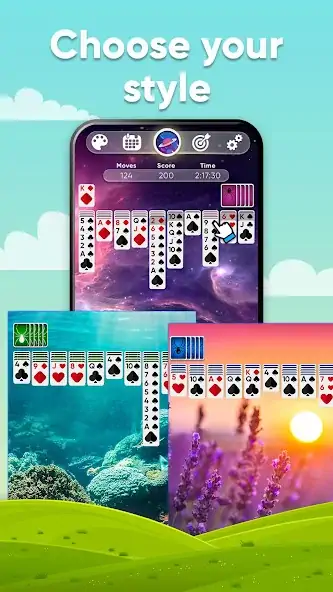 Скачать Spider Solitaire [MOD Много денег] на Андроид