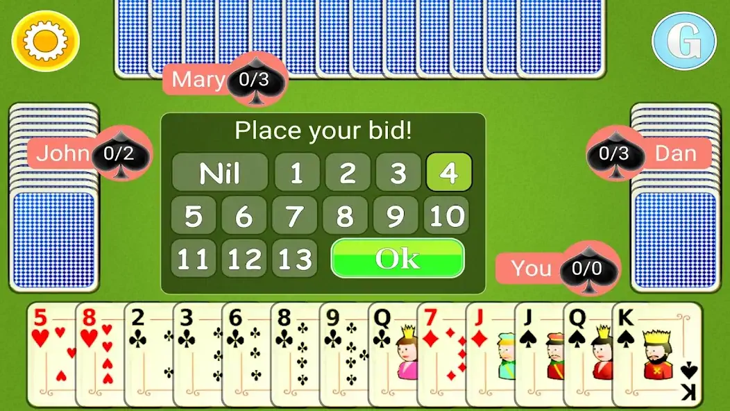 Скачать Пики - Карточная игра [MOD Много денег] на Андроид